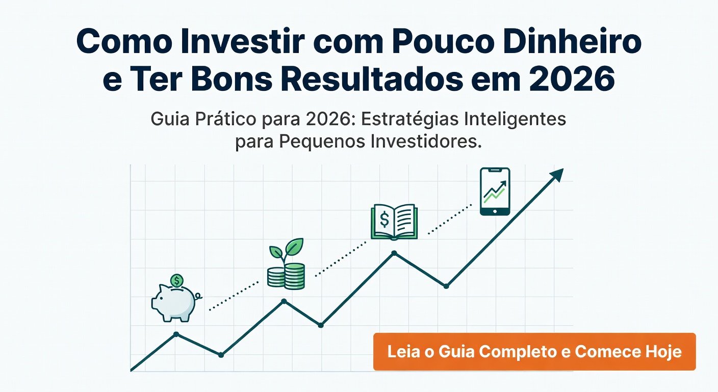 Como Investir com Pouco Dinheiro e Ter Bons Resultados em 2026